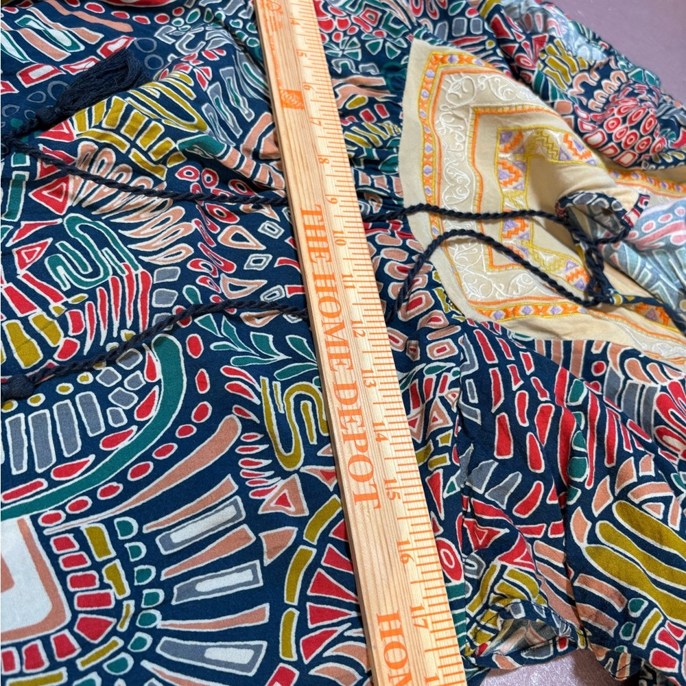SZ S Colorful #Boho/Peasant Dress,short,flyingtomato,#festival,#beach,#concert - Picture 5 of 9